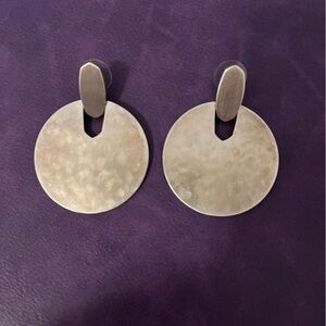 Kendra Scott silver earrings